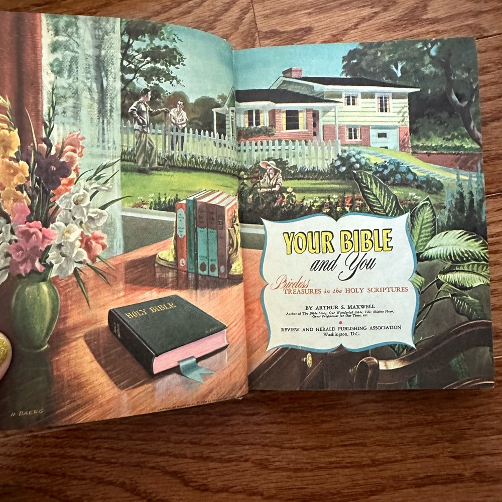 Your Bible And You by Arthur S. Maxwell Hardcover 1959 - Picture 5 of 9